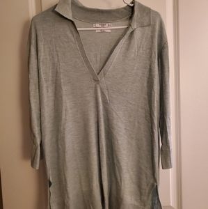 Green light v neck sweater